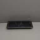 Heavy Duty Steel Floor Vent with Beautiful Black Matte Finish. Fits in 4 x 12 Duct Opening. Overall Dimension is 5.75 in Wide x 13.75 in Long.