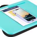 LAPGEAR Compact Lap Desk - Fits up to 15 Inch Laptops - Aqua Sky - Style No. 43109 (Single Unit)