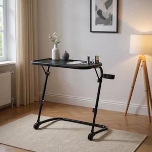 Homy Casa Multi-Functional Sewing & Craft Table with Adjustable Height, Built-in Storage, and Spacious Work Surface for Quilting, Sewing, and DIY Projects