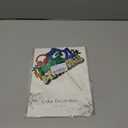 Gyufise 1Pcs Video Game Happy 8th Birthday Cake Topper Glitter Video Game Cake Pick Game On Controllers Tenth Cheers to 8 Years Cake Decoration for Boys 8th Birthday Party Supplies