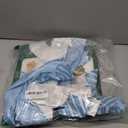 HUIHUANG Blue and White Christmas Tree Topper Bow 13 inch x 45 inch Large Christmas Bows Snowflake Velvet Bows for Christmas Tree Ornament, Wreaths, Staircase, Mantel, Home Decor