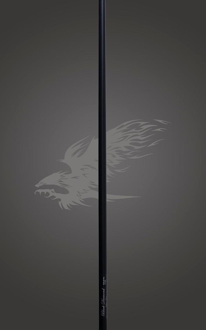 Phenix Rods Black Diamond Blank / 10' / 1 PC / 20-50 LB/Moderate/Fast Action / 7 TIP / 7.2 OZ, Multi
