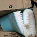 Bedsure ComfyFleece Orthopedic Waterproof Dog Sofa Bed with Corduroy Removable Cover, Brown, Medium 