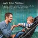 UPPAbaby Snack Tray for Vista, Cruz, RumbleSeat / Quick Attachment / Folds with Stroller