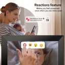 Frameo 10.1 Inch WiFi Digital Picture Frame with 32GB Storage,1280 * 800P IPS HD Touch Screen,Send Photos/Videos from Your Phone Anywhere, Photo Gifts for Parents and Grandparents