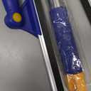 ITTAHO 14" Shower Squeegee for Glass Doors, All-Purpose Extendable Squeegee for Shower Glass with 2 Blades,Window Squeegee,Window Cleaner Tool for Shower Doors, Windows, Bathroom and Car Windshields (Blue)