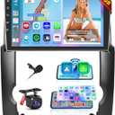 [2G+64G] Car Radio for Kia Sorento 2009-2012, 10.1 Inch Android 13 IPS Touch Screen for Sorento Car Stereo with Wireless Carplay/Android Auto, Bluetooth, GPS Navi, WiFi, SWC, DSP + Backup Camera