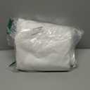 Nanspring White Linen Curtains 84 inches Long for Bedroom Back Tab Light Filtering Privacy Sheer Modern Farmhouse Coastal Decor Off Cotton Textured Gauze Curtain Living Room 2 Panel Set