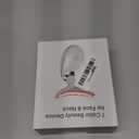 7 Color Face and Neck Massager Light Therapy, Red Light Based Facial Massager for Skin Care, Smoothing, Firming (White)