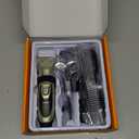 oneisall Dog Clipper Low Noise, Dog Grooming Kit with Rechargeable, Pet Shaver Cordless Electric Quiet Hair Clipper Set for Dogs Cats Pets (Gold）