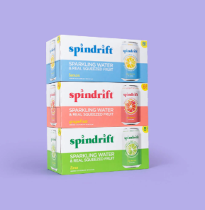 Spindrift Mocktail Variety Pack Can 12 Ounce (Pack of 24) BB 11/02/26