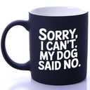 G MUGS Dog Ceramic Coffee Mug 13oz Holiday Gift for Dog Lovers for Women Birthday New Year Sunset Glow Mug
