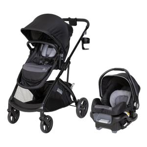 Baby Trend Sonar Switch 6-in-1 Modular Stroller Travel System with Ally Infant Car Seat, Desert Grey