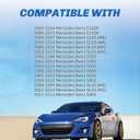 Rear Suspension Control Arm Kit Compatible with Mercedes Benz W221 C216 CL600 CL500 CL65 SL65 SL63 AMG S350 S400 S450 S500 S550 S600 Rear Upper and Lower Control Arm Forward Rearward Rear for Benz W221 (8Pcs)