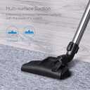 Eureka Bagless Canister Vacuum Cleaner, Lightweight Vac for Carpets and Hard Floors, w/Filter, Blue, Whirlwind NEN110B