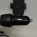 APPS2Car Car Cup Phone Holder Wireless Charger with QC 3.0 Adapter, 15 Watt Qi Fast Charging, Compatible with iPhone 11/12/13/14/15/16/17/ Air/Pro/Max/Plus and Universal All Models Phone Holder