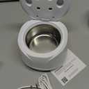 Dental Ultrasonic Retainer Cleaner Machine: 45kHz Dental Cleaning Pod with Digital Timer & 200ML, Deep Cleaning for Dentures, Mouth Guards, Aligners, Night Guards, Braces, Toothbrush Heads & Jewelry (White)