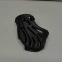 Dog Muzzle for Large Dogs Silicone Dog Muzzle, Dogs can Pant and Drink to Prevent Biting, Chewing and Barking (Black, L-6)