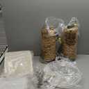 Set of 2 Rattan Table Lamps for Living Room with 2 USB Ports, 27In Tall Bedroom Lamp Costal Farmhouse, Rustic Woven Seagrass Bedside Nightstand Lamps for End Table, E26 Socket&Rotary Switch, No Bulb