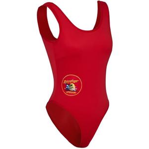 Pamela Anderson Red Swimsuit Bathing Suit Pam and Tommy Costume Bikini Beach Swimsuits for Women Costume (Small)