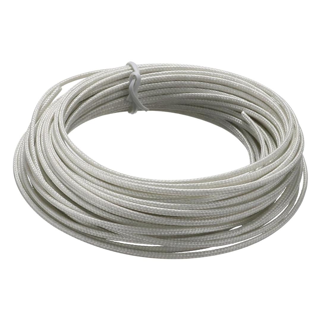 MECCANIXITY AWG 24 2x0.3 Thermocouple Wire Braided Fiberglass Insulation Up to 480C/896F 33 Ft for Thermocouple Probe Temperature Sensor