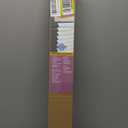 LOTUS & WINDOWARE Cordless Mini Blind, 1" Vinyl Slats, 24" Wide x 36" Long - White, Window Blinds for Home and Office, Interior Door Blinds - Light Filtering