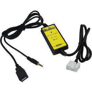 Honda USB Aux Interface Adapter - Charge & Play for Accord (2003-2011), CRV (2005-2011), Pilot (2006-2011), Odyssey (2005-2011), Civic (2006-2011) and More