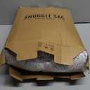 Snuggle Sac Heather Grey Throw XL Blanket for Couch, Super Soft Warm Blankets Cozy Knit Fuzzy Microfiber Throws Dupes for Sofa, Bed, Camping, Picnic, Heather Grey, 50x70 inches