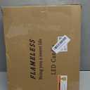 Flameless Candles with Embedded Star String, Battery Operated LED Pillar Candles with Timer and Remote Control,Home Decorating for Ambiance Set of 7(Ivory)