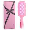 Curly Hair Brush, Curly Hair Comb for Shaping&Defining,Vented Hair Brush for Wet or Dry Hair Detangling Brush,MInovel