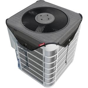 36x36 Central Air conditioner Covers for Outside, Larger Mesh AC Unit Covers Outdoor - Top Universal Defender (36'' x 36'', Black-basic)