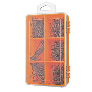 South Bend Value Pak Aberdeen Hooks Assortment VP-1, Fishing - Hook Type: Aberdeen 210 pcs