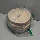 ZOCONE 10 Pcs Large Wood Slices 9-10 Inches Unfinished Rounds, Natural Paulownia Wooden Slices for Centerpieces, Round Wooden Discs Decoration for Rustic Wedding, Wood Centerpieces for Tables