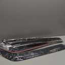 Window Visors for 2007-2018 Jeep Wrangler JK Unlimited 4-Door, Rain Guards Shields Vent Deflector Shade Dark Smoke 08 09 10 11 12 13 14 15 16 17, Tape-On, 4PCS