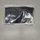 ALONG FIT Women High Waisted Biker Shorts Tummy Control Workout Yoga Shorts with Pockets Athletic Workout Running (Black, L)