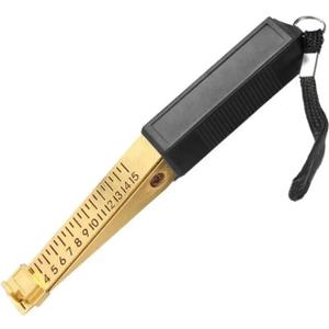 0.2/0.5mm Wedge Shaped Vernier Feeler Gauge Inspection Flatness Measuring Tool for House Engineering(A)