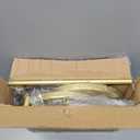 iDavosic.ly 2 Tier Corner Plant Stand Indoor, Tall Vertical Metal Flower Heavy Duty Pot Holder Shelf Outdoor for Patio Porch Living Room, Gold - Round