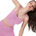 Women's Sweetheart V Neck Tank Top Adjustable Straps Workout Yoga Tops Going Out Basic Casual Crop Cami Shirts (XS)