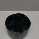 Anyoifax Makeup Perfume Organizer Tray 360 Degree Rotating Lazy Susan Skincare Lotion Organizer Spinning Cosmetics Storage for Dresser, Vanity, Bathroom Countertop, Small Beige (9 ")