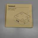 TESSAN Surge Protector Power Strip, 5 Ft Flat Plug Extension Cord with 3 USB (1 USB C) 8 Outlets, 1250W, 900J Protection, 3 Sided Outlet Extender with Power Switch for Office, Dorm Room Essentials (Grey)