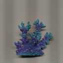 PENCK Artificial Coral Aquarium Decor - Resin Coral Sculpture Ornaments for Home, Bathroom, Living Room Decor, Blue