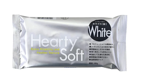 Hearty Soft Clay - White