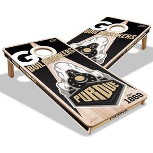YouTheFan NCAA 2' x 4' Professional Wood Cornhole Game (Team Colors)