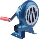 Air Blower, Fire Blower with Hand Crank for Coal Forges/Barbeque/Hiking, Forge Blower Fan