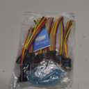 Nilight 3 Pin DT Connectors 16AWG 6 Kits Male & Female Electrical Connector Waterproof Plug and Play w/Heat Shrink Butt Terminals for Automotive Cars Truck Motorcycle Marine Boats