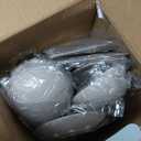 LIANYU 15-Piece Kitchen Cooking Utensils Set with Holder, Silicone Cooking Utensils Include Spatula Tong Slotted Spoon Turner Whisk Brush, Wooden Handle Kitchen Tools for Nonstick Cookware, Khaki