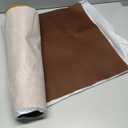 YSAGi Leather Desk Mat, 35.4"x17"Real Leather Desk Pad,3mm Thick Desk Blotter with Stitched line, Oil-Wax Feel Mouse pad and Self-Healing Laptop Pad for Home & Office(Classic Dark Brown)
