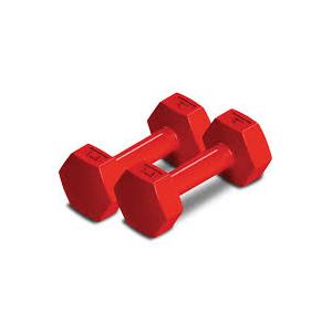 RBX Live Life Active 20 Lb Pair Hex Dumbbells