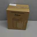 Bathroom Small Trash Can with Lid, 2.6 Gallon Touchless Automatic Garbage Can Slim Waterproof Motion Sensor Smart Trash Bin for Bedroom, Office, Living Room-Black