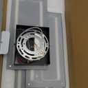 Ralbay 15.75/36W LED Modern Wall Sconce Indoor Matte Black Wall Mount Light for Living Room Bedroom Staircase Hallway Natural White 4000K (15.8-IN)